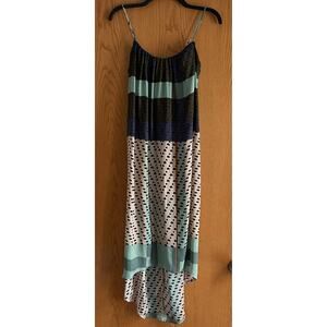 Anthropologie Konrad & Joseph Coya High-Low Slip Dress XS Boho